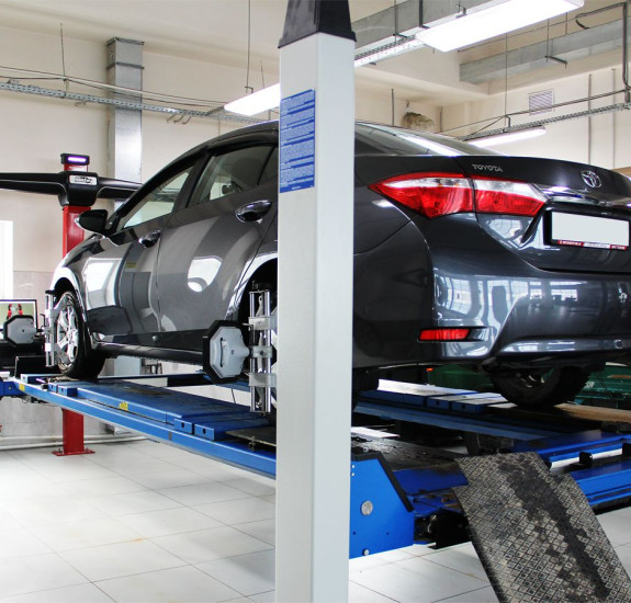 Сход развал на 3D стенде